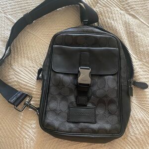 Coach crossbody backpack